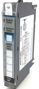 Allen Bradley 1734-ib4 1734ib4 Rockwell 4di 24vcc Novo