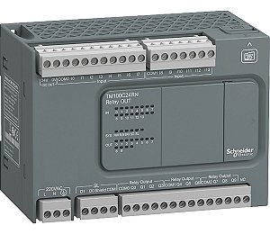Clp Schneider Modicon M100 Tm100c24rn 24e/s Modbus Rtu/ascii