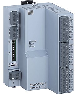 Modulo Comunicacao Ruw100.1 Weg 16 Entradas 8 Saidas 24 Vcc