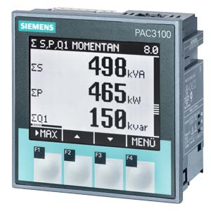 Multimedidor Digital Siemens 7km3133-0ba00-3aa0 Pac3100