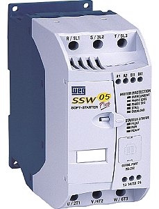 Chave De Partida Soft Starter Weg Ssw05 30a 10/20cv 220/380v