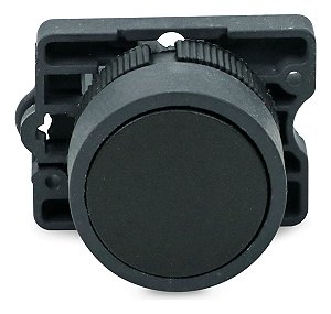 Botão De Pulso 22mm Preto 1na Monopolar Sibratec Xb2-ea21