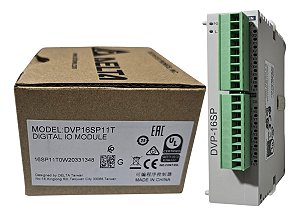 Delta Dvp16sp11t - Expansão 8 Entrada 8 Saída Transistor Npn