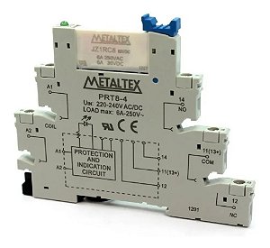 Interface Relé 1 Rev. 220v Prz-1r-220 Metaltex