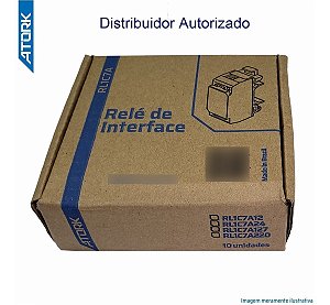 10 Relés Interface Acoplador Atork, 24v Ac/dc
