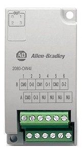 2080-ow4i Módulo 4do/rly Clp Micro / Allen-bradley ( Novo )
