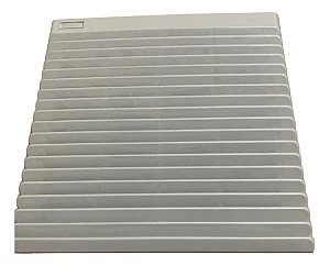 Grelha De Ventilação Unikey 255x255mm Para Painel Elétrico