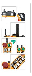 Controle Remoto 2 Velocidades Ponte Rolante E Talhas 220v