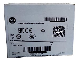 1734 Ob8s Rockwell Allen-bradley 8 Output Safety Novo