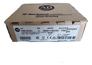 1769-of4ci Allen Bradley 4out Analog Isolada Lacrada Novo