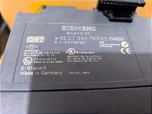Módulo Entrada Analógica Siemens Simatic 6es7331-7kf02-0ab0