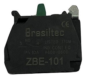Bloco De Contato 1na Zbe-101 Brasiltec Kit 10 Peças