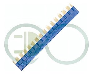 Pente De Ligação De 16 Polos Finder 093.16, Base Azul