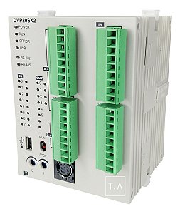 Clp Delta Dvp20sx211t 8di 6do / 4ai 2ao Transistor (npn)