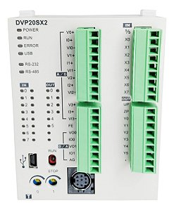 Clp Delta Dvp20sx211t 8di 6do / 4ai 2ao Transistor (npn)