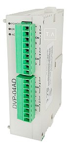 Módulo Expansão Delta Dvp04ad-s Slim 4 Entradas Analógicas