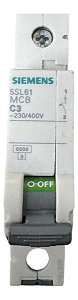 Disjuntor Siemens 5sl 5sp4191-7 Curva C 100a 1p