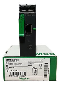 Bmxnoe0100 Schneider Ethernet Module M340 Novo Na Caixa Orig