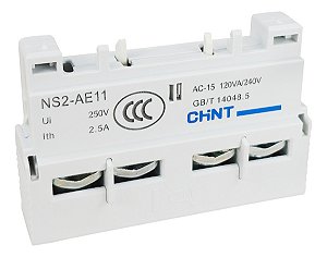 Bloco Contato Frontal Ns2-ae11 Chint 1na+1nf P/ Disjuntor