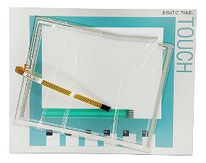 Touch + Membrana Ihm Siemens Ktp600 6av6647-0ac11-3ax0 Hmi