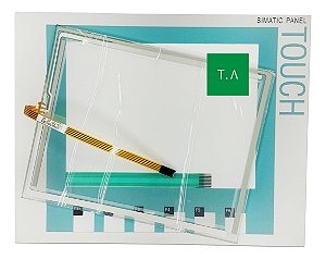 Touch + Membrana Ihm Siemens Ktp600 6av6647-0ac11-3ax0 Hmi
