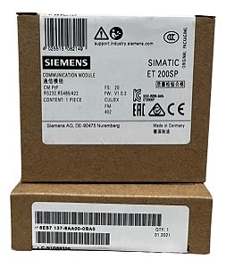 6es7137-6aa00-0ba0 Siemens Novo Caixa Original Lacrada
