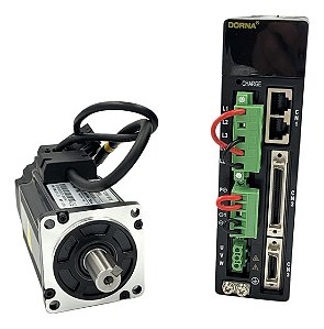 Servo Motor 1,27 Nm  0,4 Kw  3000 Rpm  220v + Servo Drive