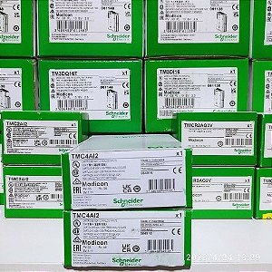 Tmc4ai2 Schneider Cartucho M241 2 Entradas Analogicas Novo