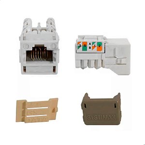 Conector Keystone Cat6 Mgs400-262 Branco Systimax Commscope