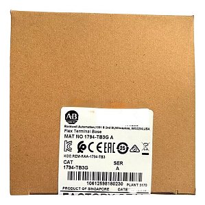 1794-tb3g Allen-bradley Base Terminal E/s Novo Na Caixa