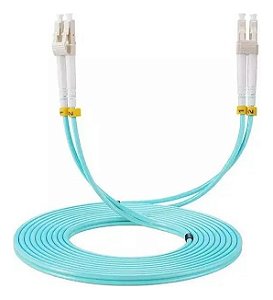 Cordão Óptico Lc Lc Multimodo 3mts Duplex 50/125 Om3 10gb