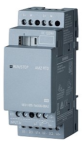 Módulo Expansão 2 Entradas Analógicas Logo 24v 2a Am2 Rtd 6e