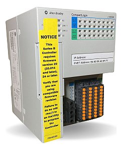 Allen-bradley 1769-l18erm-bb1b Compactlogix 0,5mb Ethernetip