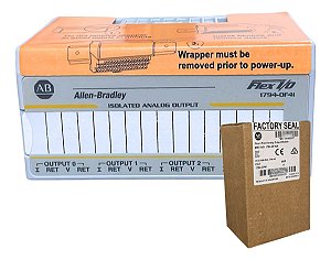 Allen-bradley 1794-of4i 4 Saídas Analógicas Isoladas Flex Io