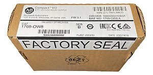Allen-bradley 1769-ow8 Compactlogix 8 Pt D/o Relay Module