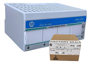 Allen-bradley 1797-ob4d Flexex 4pt 24v Source Output Module