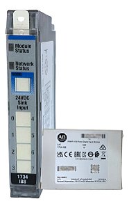 Allen-bradley 1734-ib8 Módulo Com 8 Entradas 24v Dc Point Io