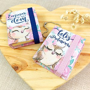 Chaveiro Post it personalizado