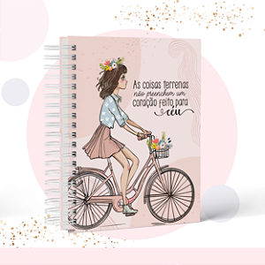 Caderno pautado capa personalizada