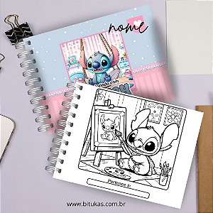 Livro de colorir Stitch