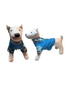 Camisa Suetér Pet Baby Shark Para Cachorros