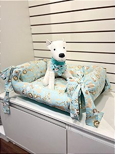 Caminha Pet Luxo Estampa Safari Para Cachorros e Gatos