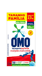 Sabão Em Pó Omo Lavagem Perfeita 2,2kg