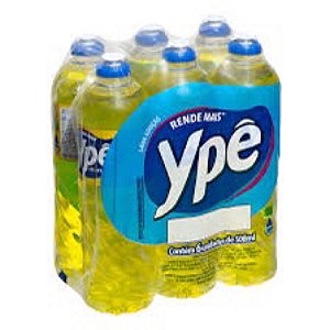 Fardo 6 Detergente Líquido 500ml Detergente Líquido Ype