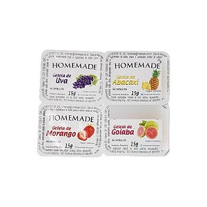 Geleia (Diversos Sabores)