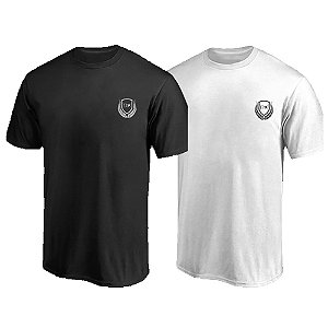 Kit 2 Camisetas Masculina Básica Dexshoes Brasão do P ao G1