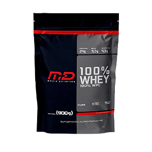 100% WHEY MUSCLE DEFINITION 900g REFIL CHOCOLATE