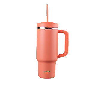 COPO KING CORAL C/ CANUDO 800ML FASTER