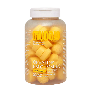 CREATINA EM GUMMIES GUDAY 60 UND SABOR LARANJA