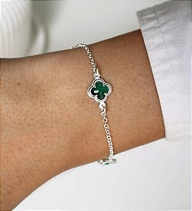 PULSEIRA CLEEF 3 PINGENTES ESMERALDA PL1